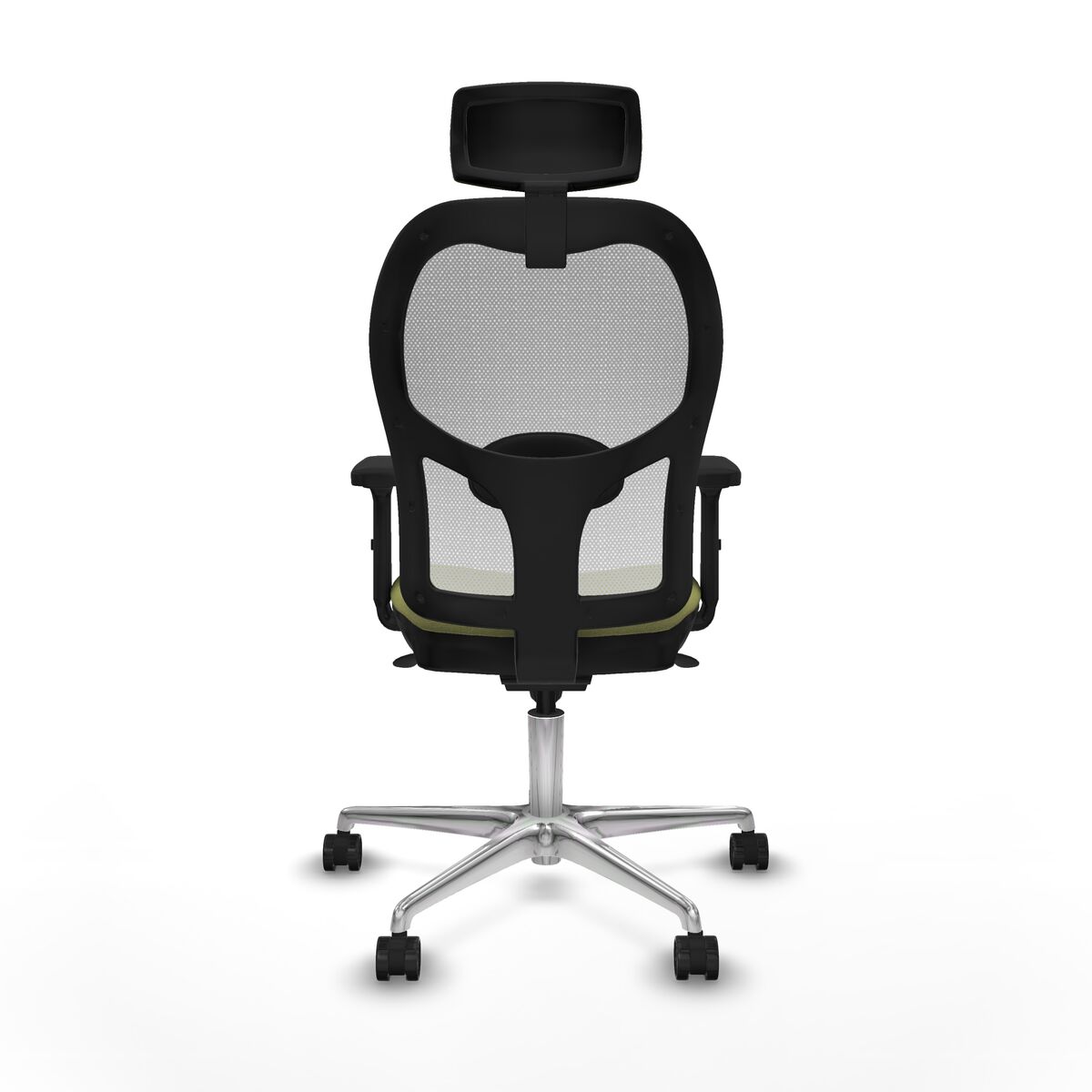 Silla de Oficina con Cabecero Piqueras y Crespo 2D086N2 Verde