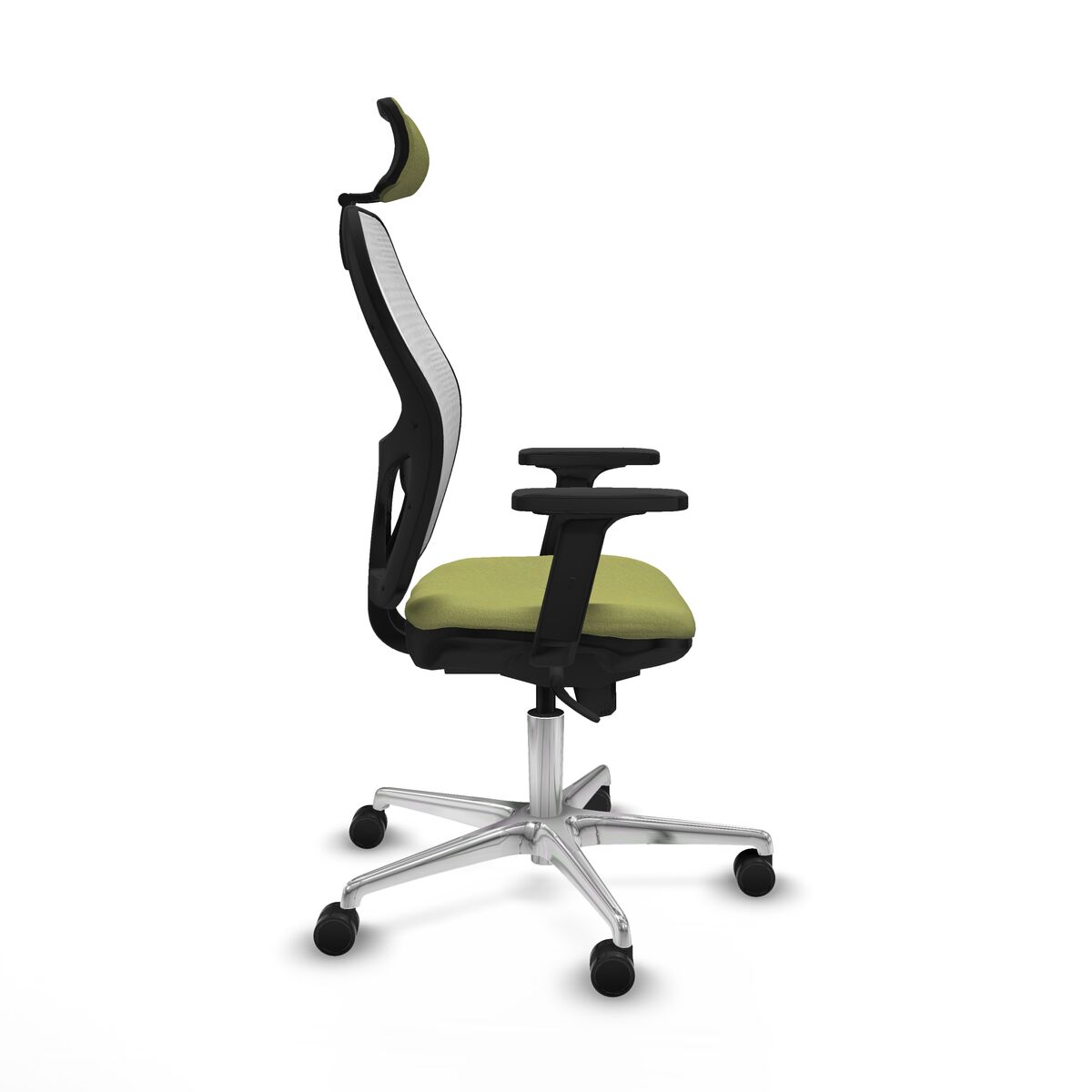 Silla de Oficina con Cabecero Piqueras y Crespo 2D086N2 Verde