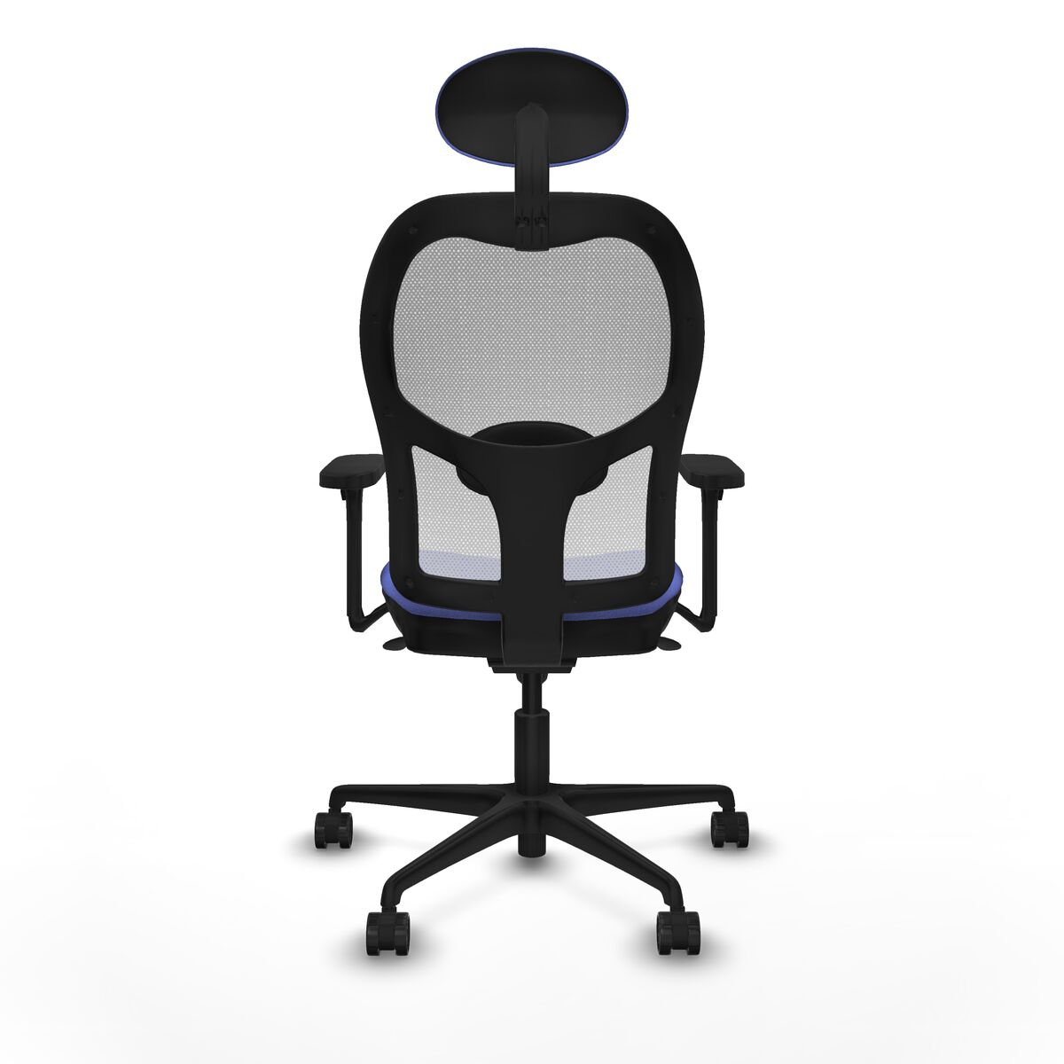 Silla de Oficina con Cabecero Piqueras y Crespo 3D036N1 Azul claro