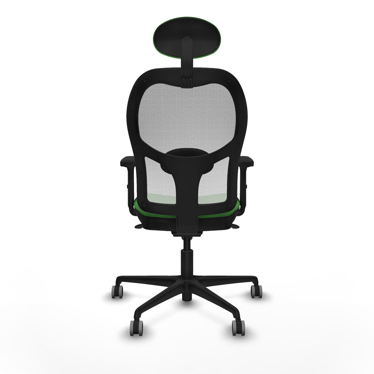 Silla de Oficina con Cabecero Piqueras y Crespo 2D036G1 Verde