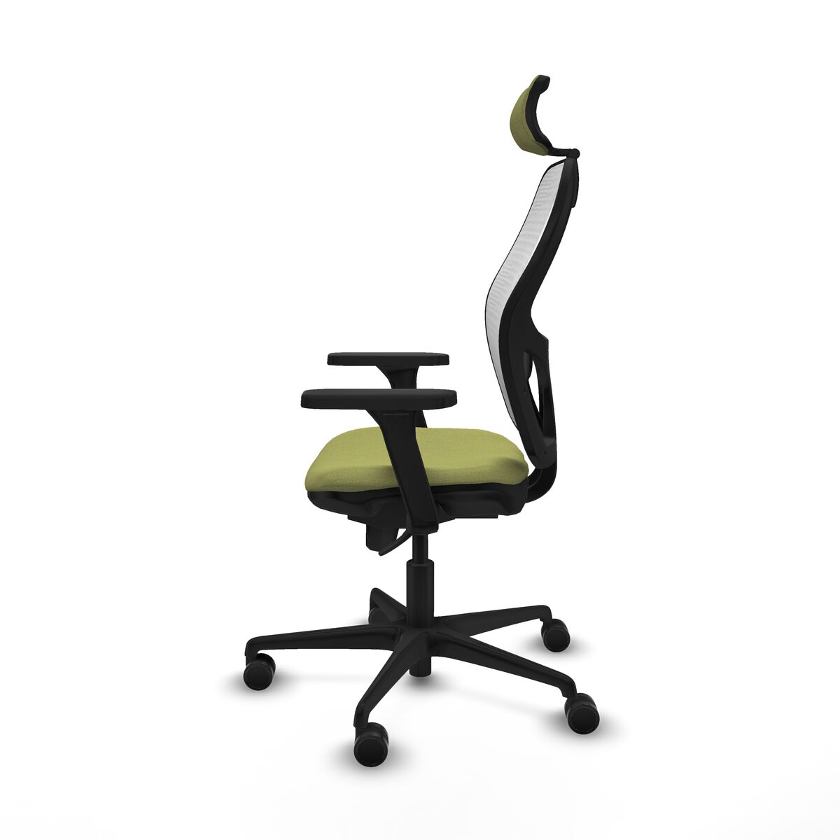 Silla de Oficina con Cabecero Piqueras y Crespo 3D036N2 Verde