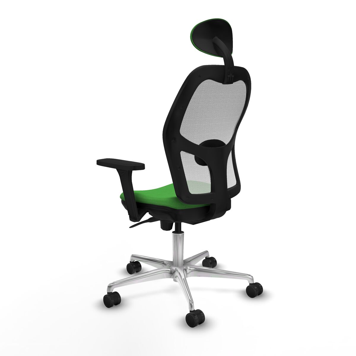 Silla de Oficina con Cabecero Piqueras y Crespo 3D086N1 Verde