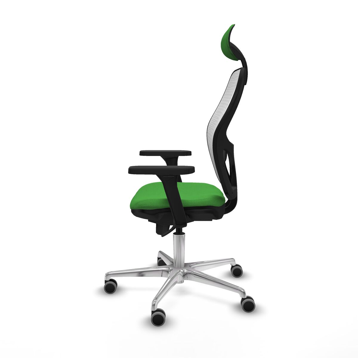 Silla de Oficina con Cabecero Piqueras y Crespo 3D086G1 Verde