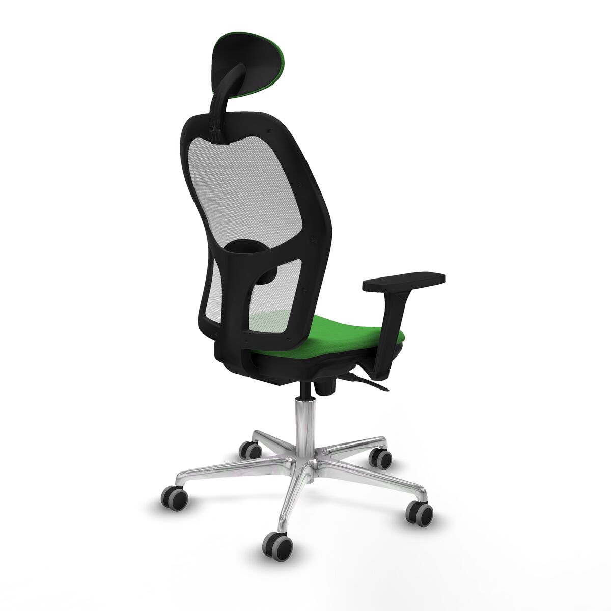 Silla de Oficina con Cabecero Piqueras y Crespo 3D086G1 Verde