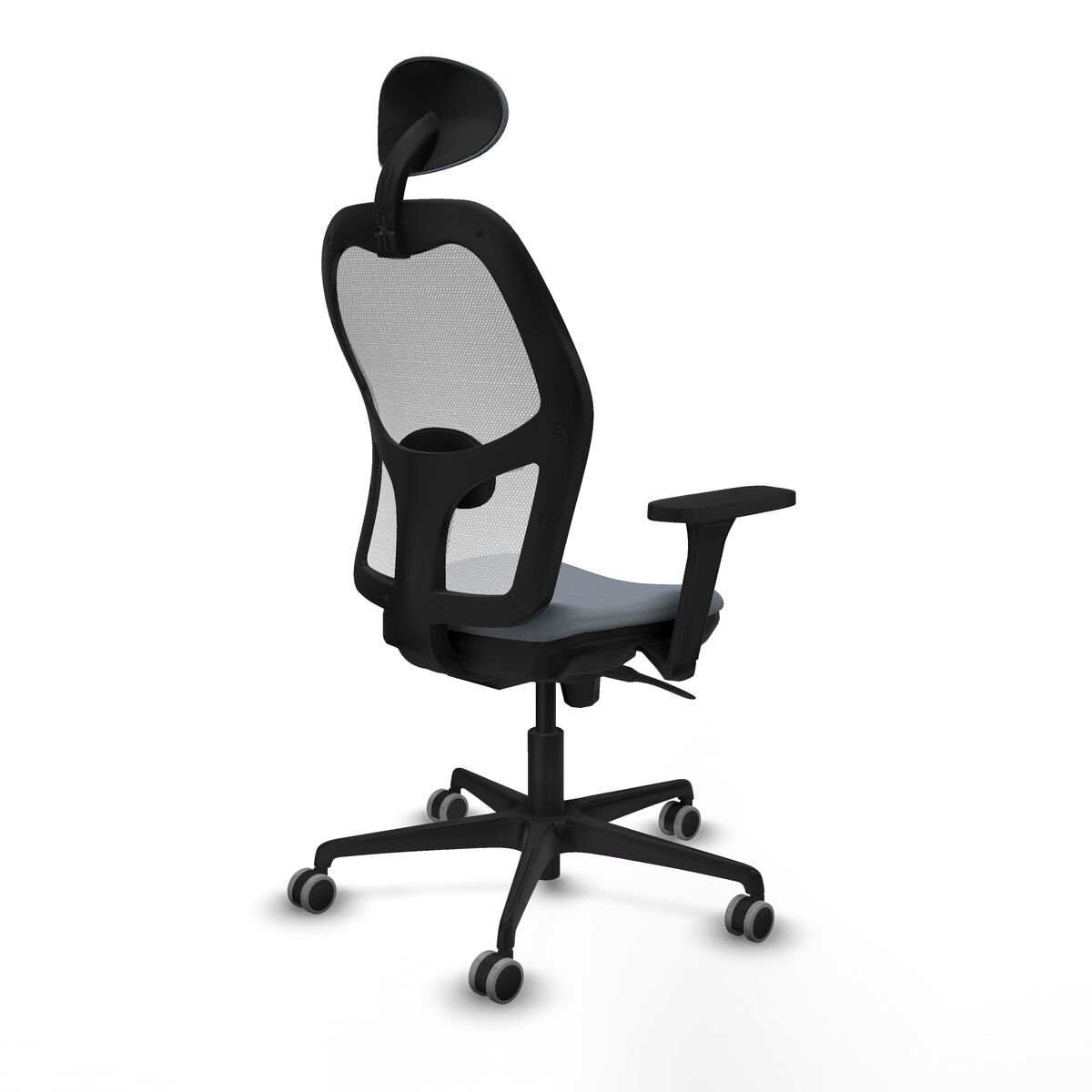 Silla de Oficina con Cabecero Piqueras y Crespo 3D036G1 Gris