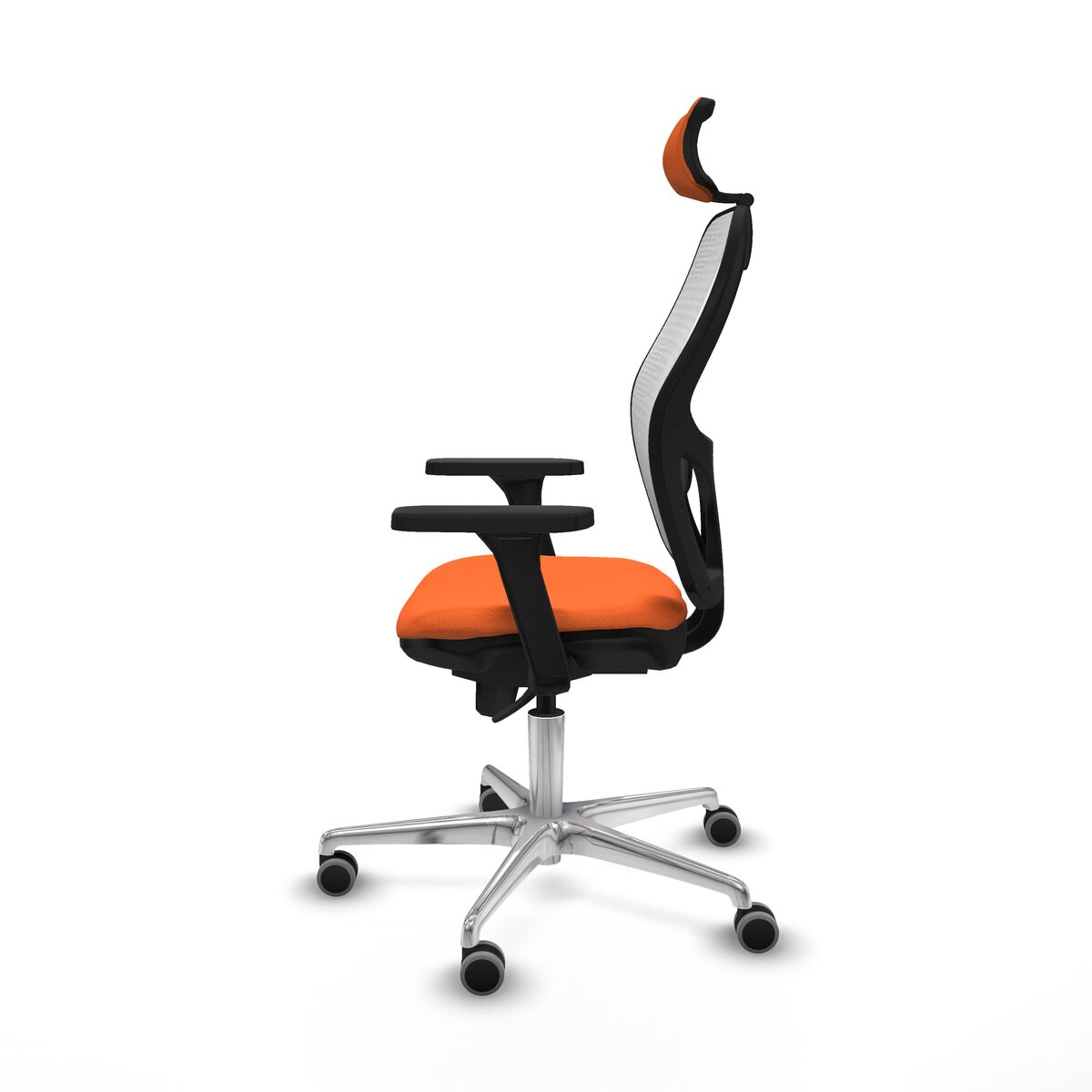 Silla de Oficina con Cabecero Piqueras y Crespo 3D086G2 Naranja