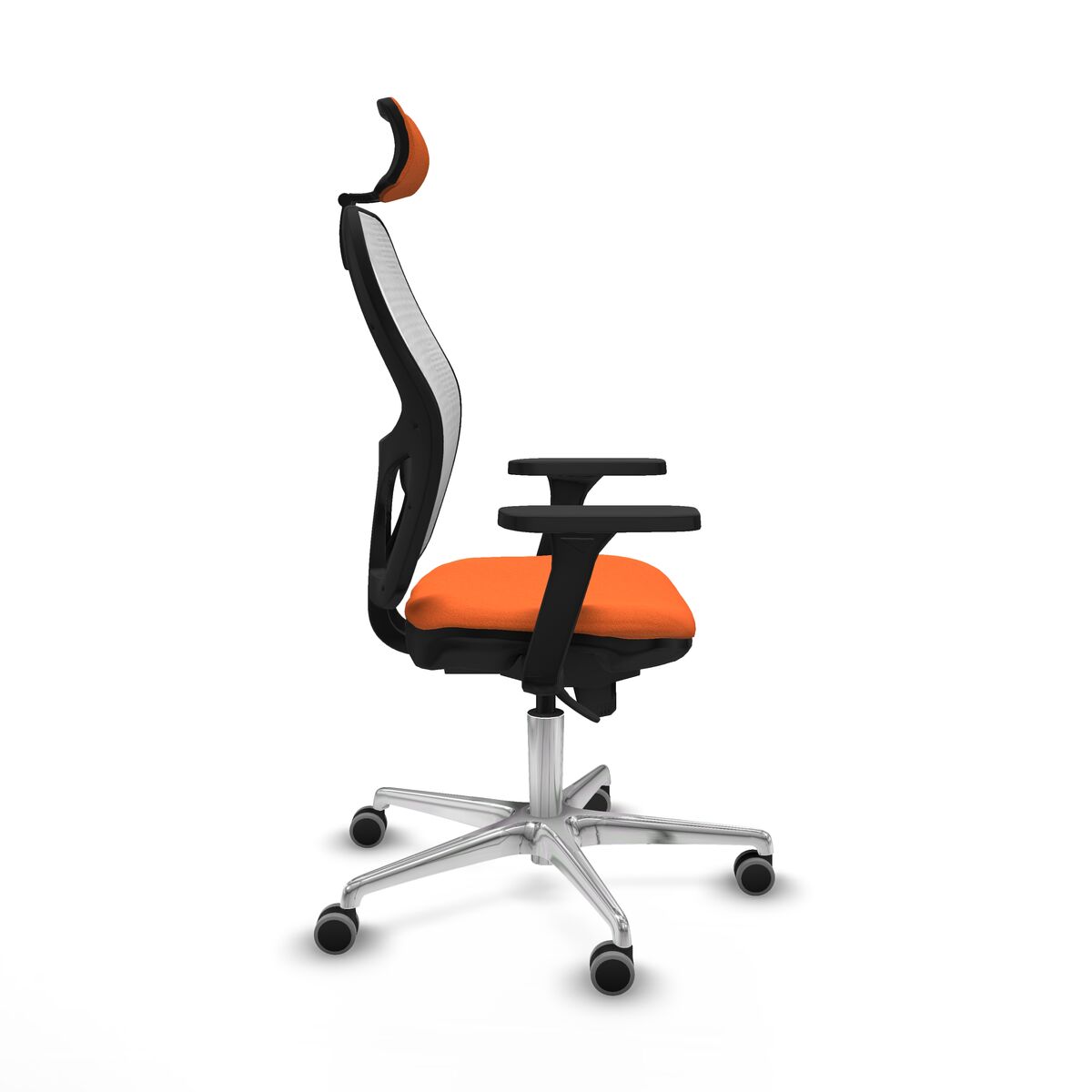 Silla de Oficina con Cabecero Piqueras y Crespo 3D086G2 Naranja