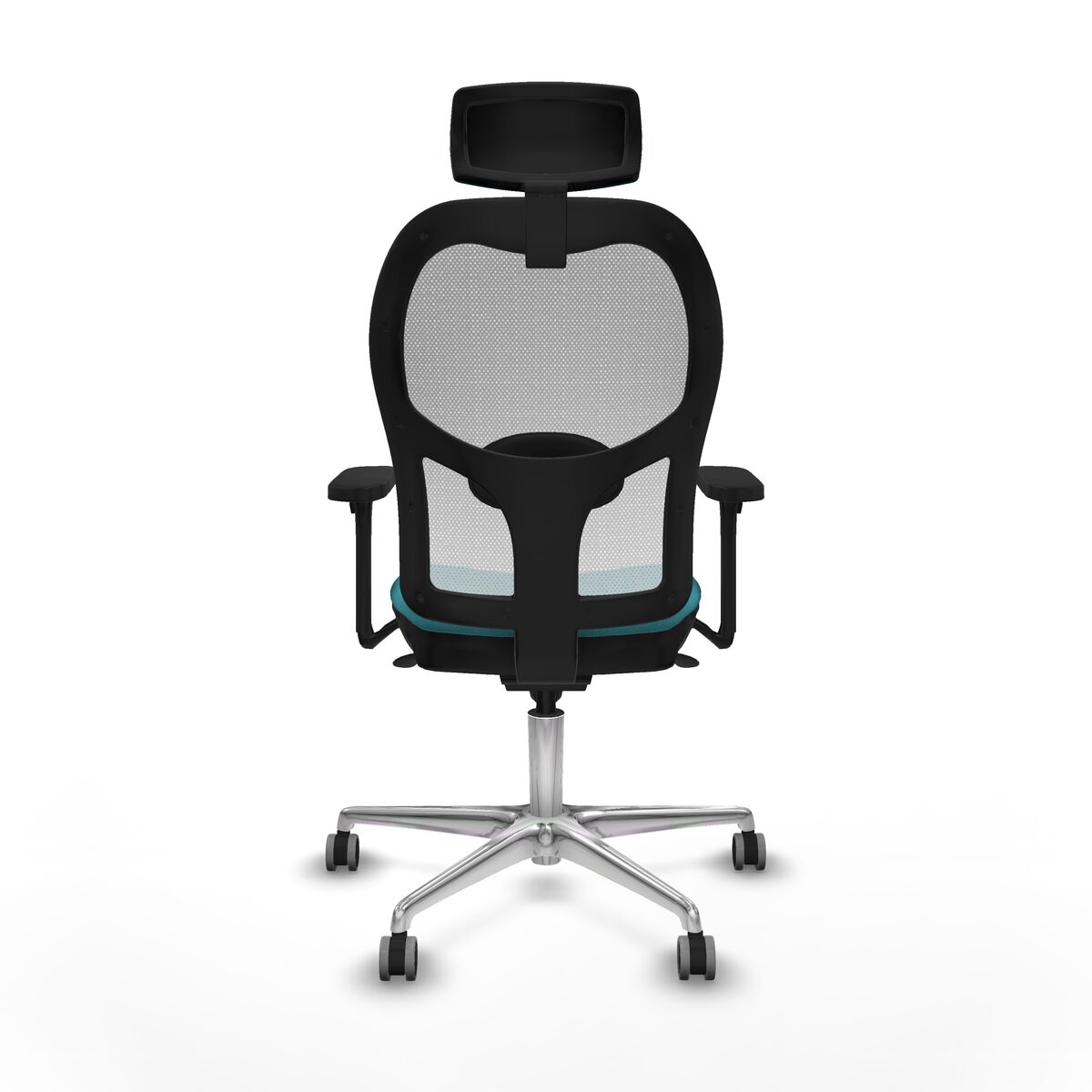 Silla de Oficina con Cabecero Piqueras y Crespo 3D086G2 Turquesa