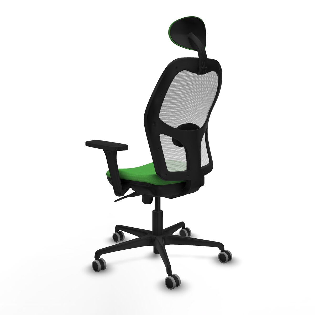 Silla de Oficina con Cabecero Piqueras y Crespo 3D036G1 Verde