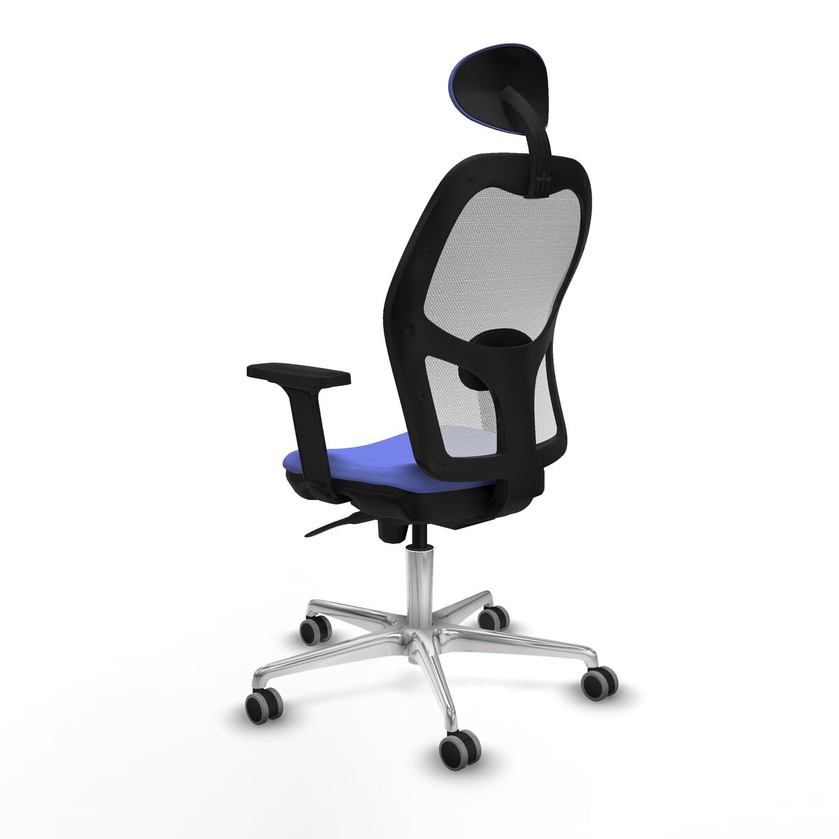 Silla de Oficina con Cabecero Piqueras y Crespo 2D086G1 Azul claro