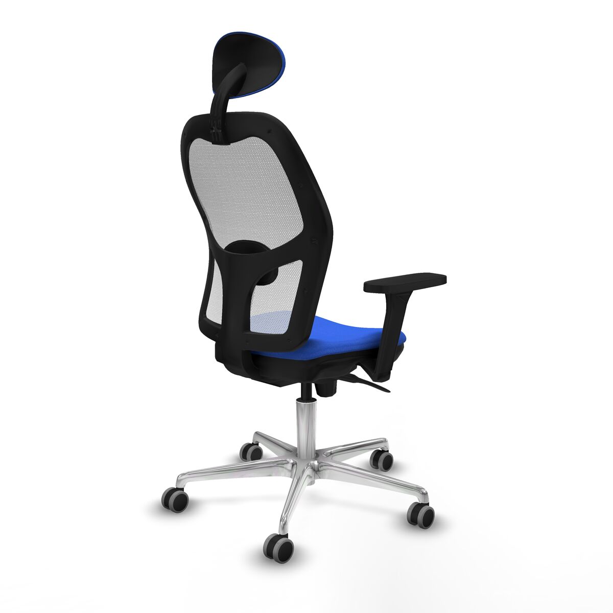 Silla de Oficina con Cabecero Piqueras y Crespo 3D086G1 Azul