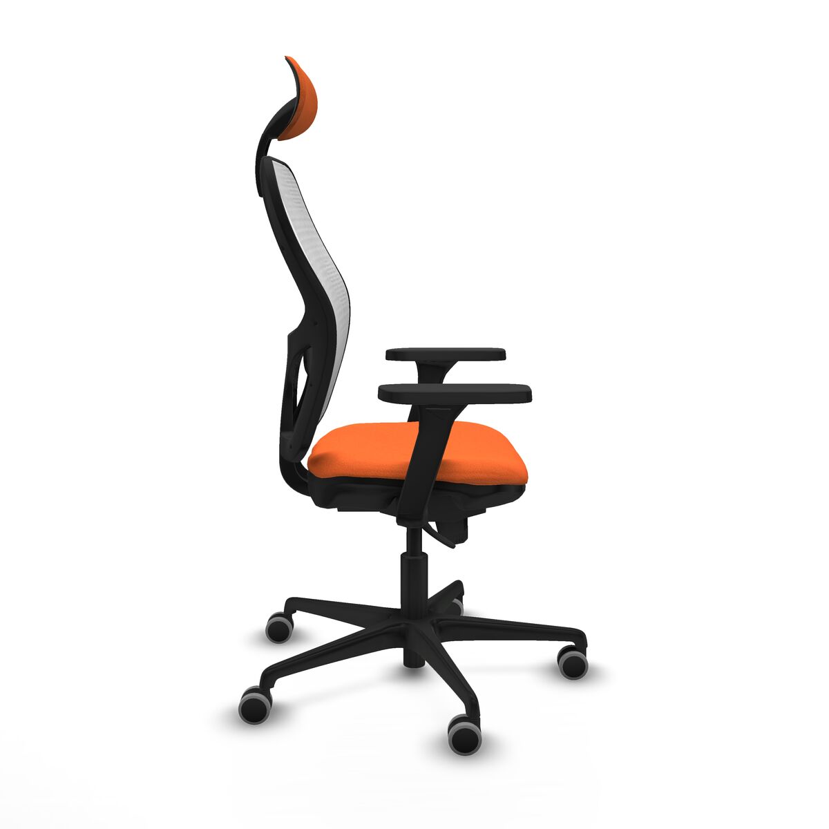 Silla de Oficina con Cabecero Piqueras y Crespo 3D036G1 Naranja
