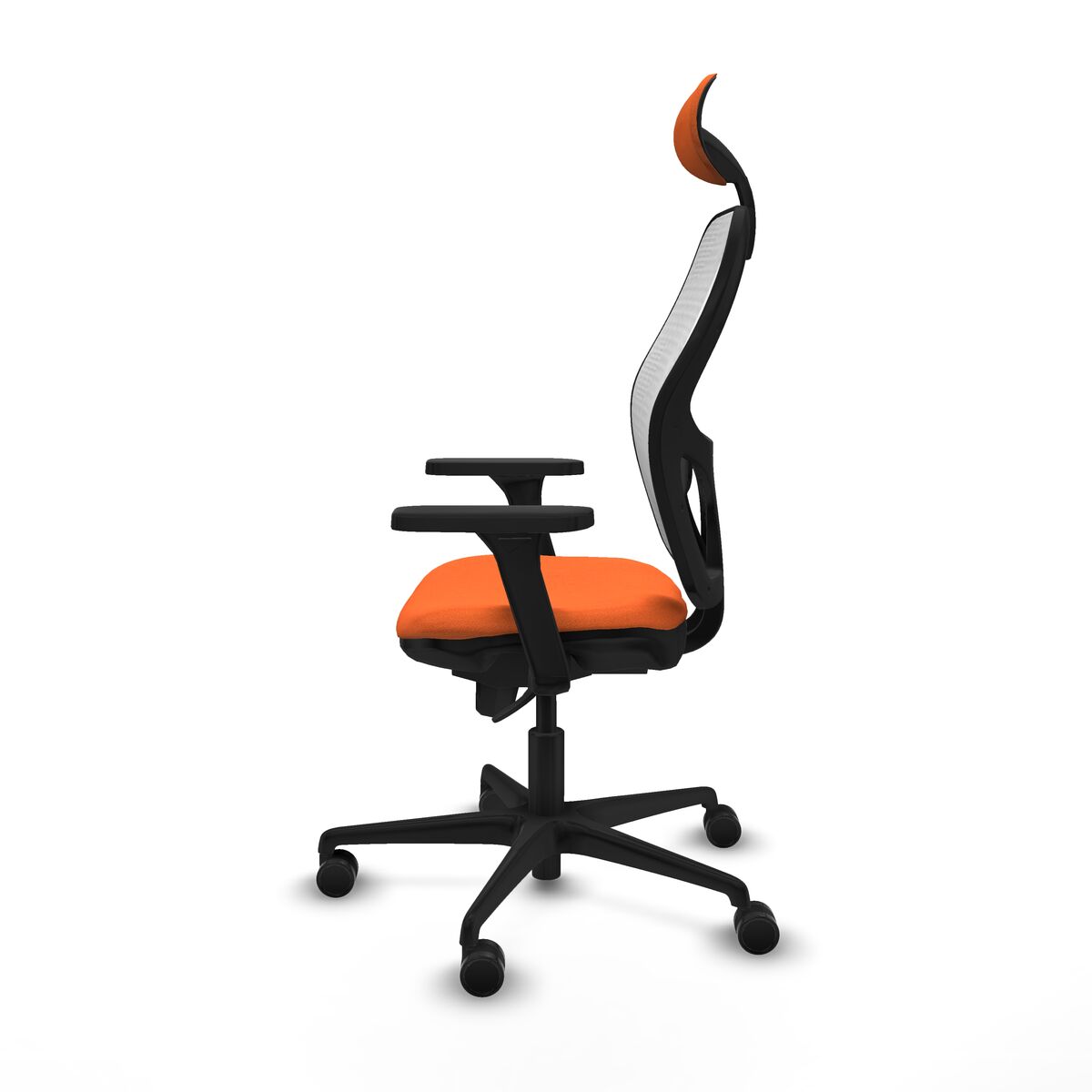 Silla de Oficina con Cabecero Piqueras y Crespo 3D036N1 Naranja