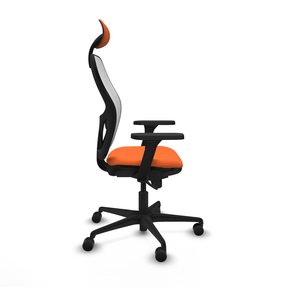 Silla de Oficina con Cabecero Piqueras y Crespo 3D036N1 Naranja