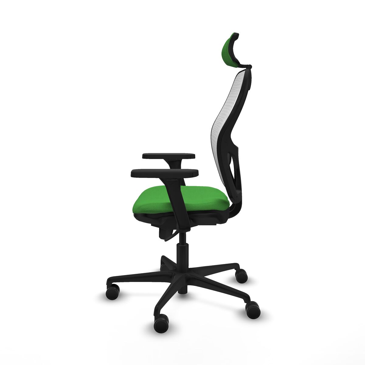Silla de Oficina con Cabecero Piqueras y Crespo 3D036N2 Verde