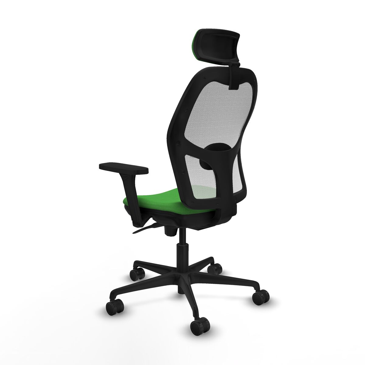 Silla de Oficina con Cabecero Piqueras y Crespo 3D036N2 Verde