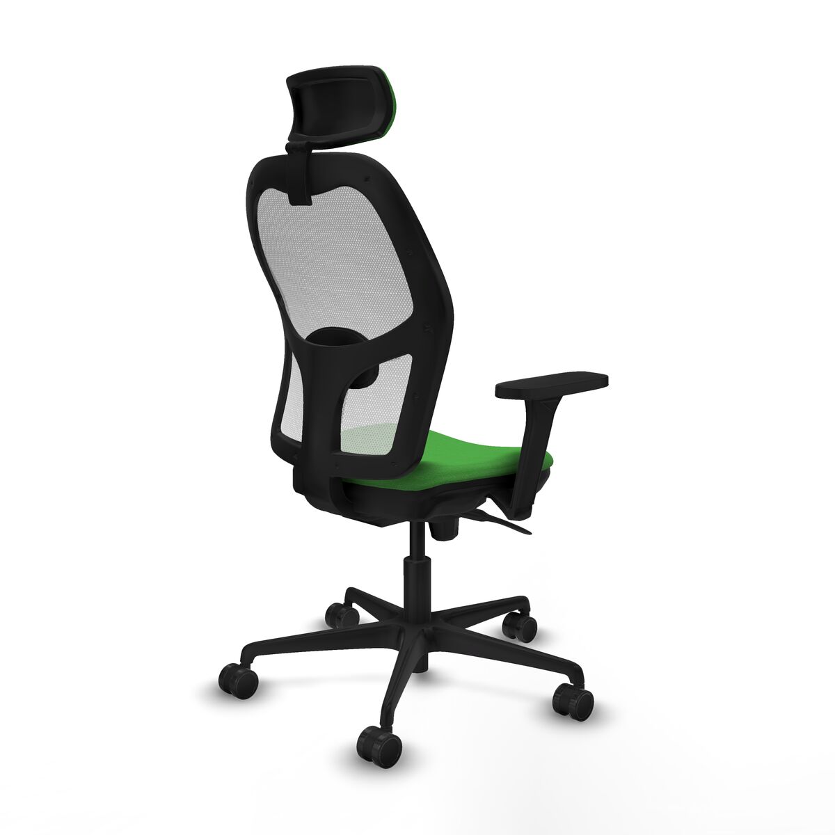 Silla de Oficina con Cabecero Piqueras y Crespo 3D036N2 Verde