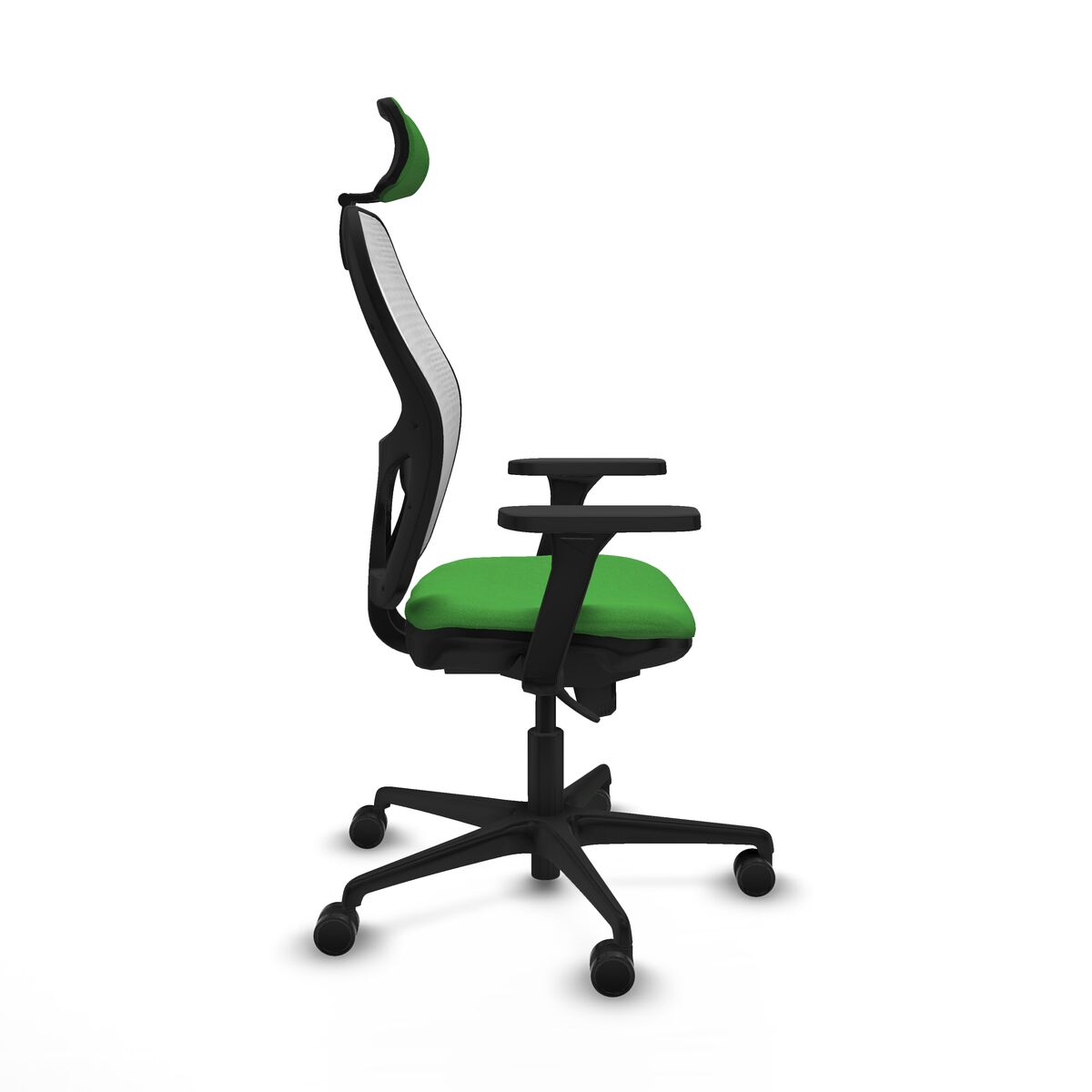 Silla de Oficina con Cabecero Piqueras y Crespo 3D036N2 Verde