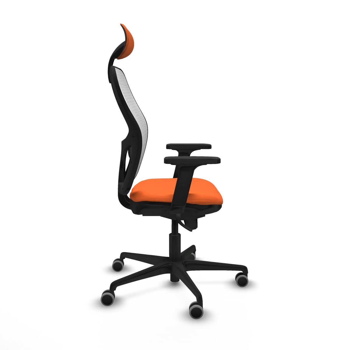 Silla de Oficina con Cabecero Piqueras y Crespo 2D036G1 Naranja
