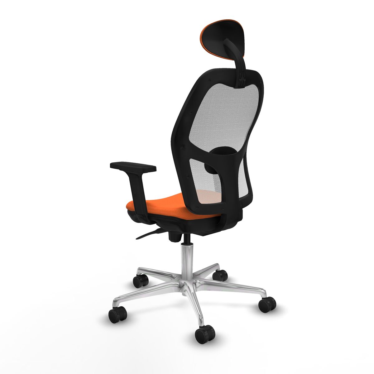 Silla de Oficina con Cabecero Piqueras y Crespo 2D086N1 Naranja