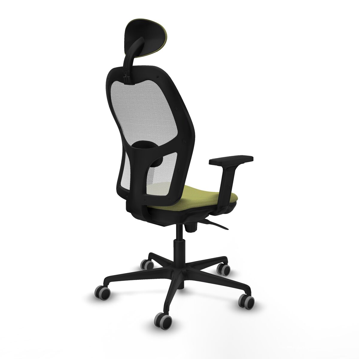 Silla de Oficina con Cabecero Piqueras y Crespo 2D036G1 Verde