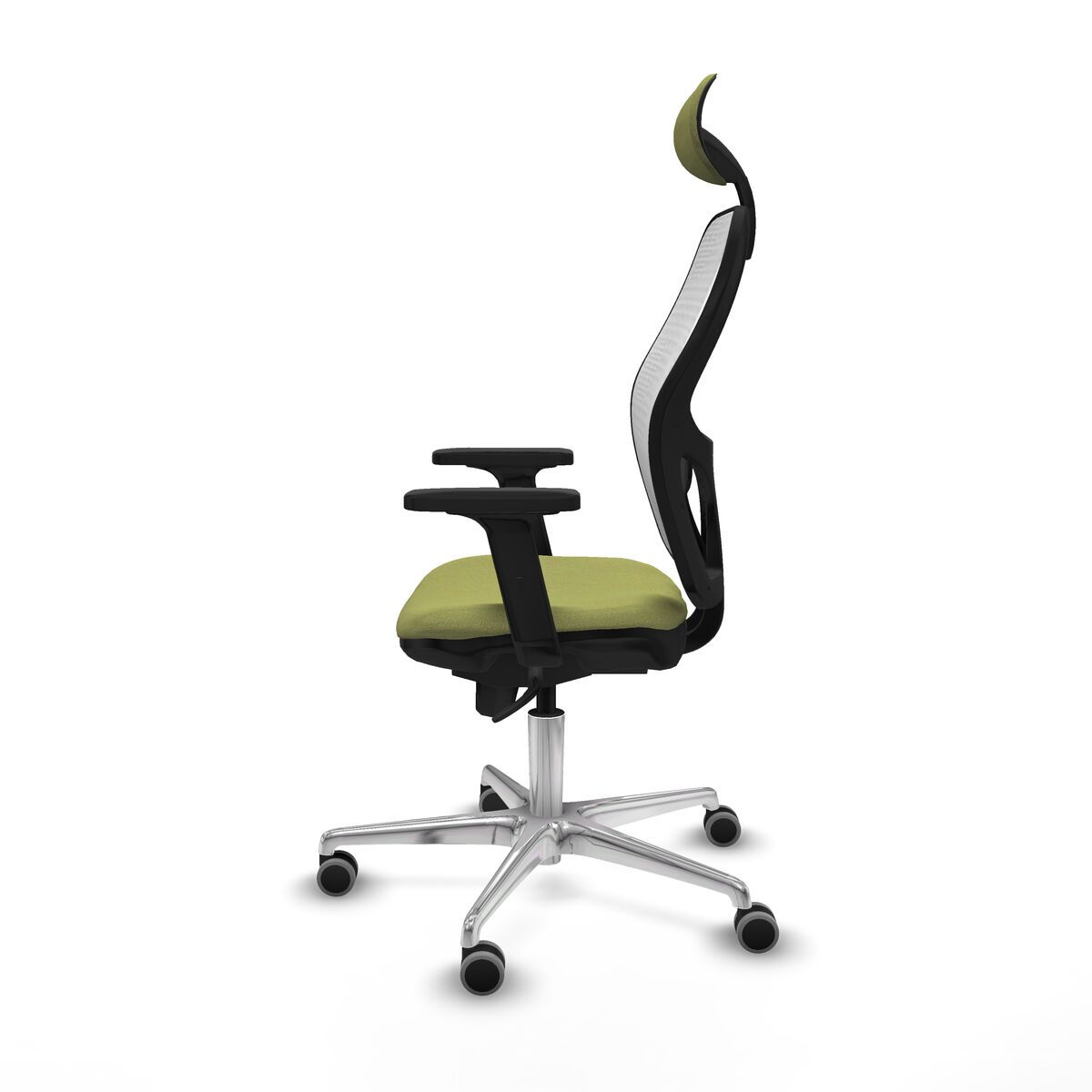 Silla de Oficina con Cabecero Piqueras y Crespo 2D086G1 Verde