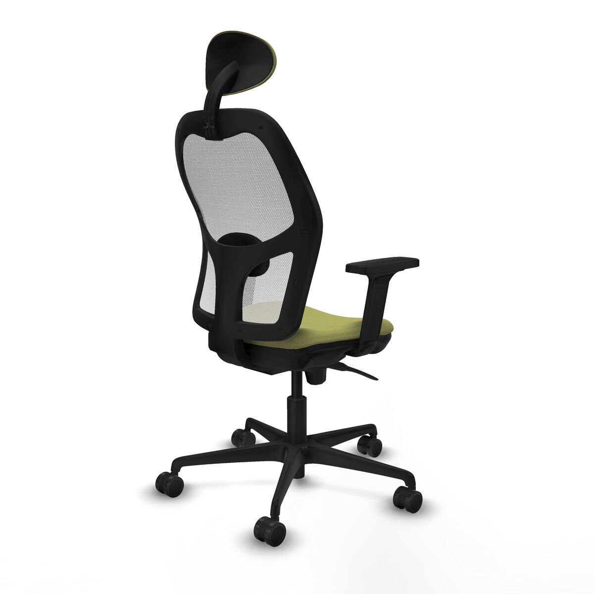 Silla de Oficina con Cabecero Piqueras y Crespo 2D036N1 Verde