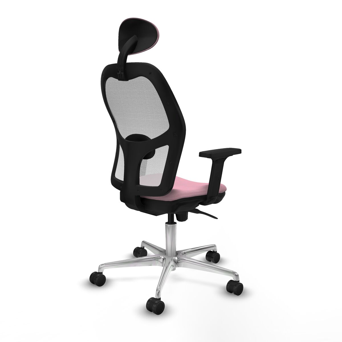 Silla de Oficina con Cabecero Piqueras y Crespo 2D086N1 Rosa