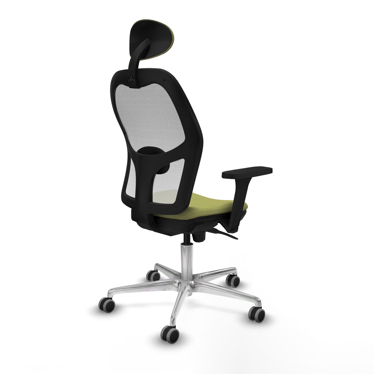 Silla de Oficina con Cabecero Piqueras y Crespo 3D086G1 Verde