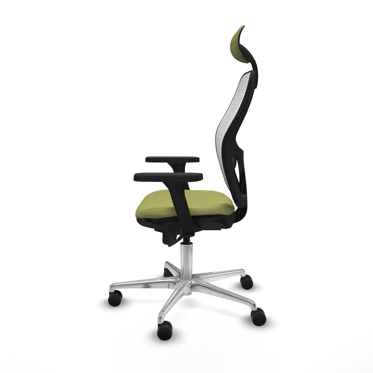 Silla de Oficina con Cabecero Piqueras y Crespo 3D086N1 Verde