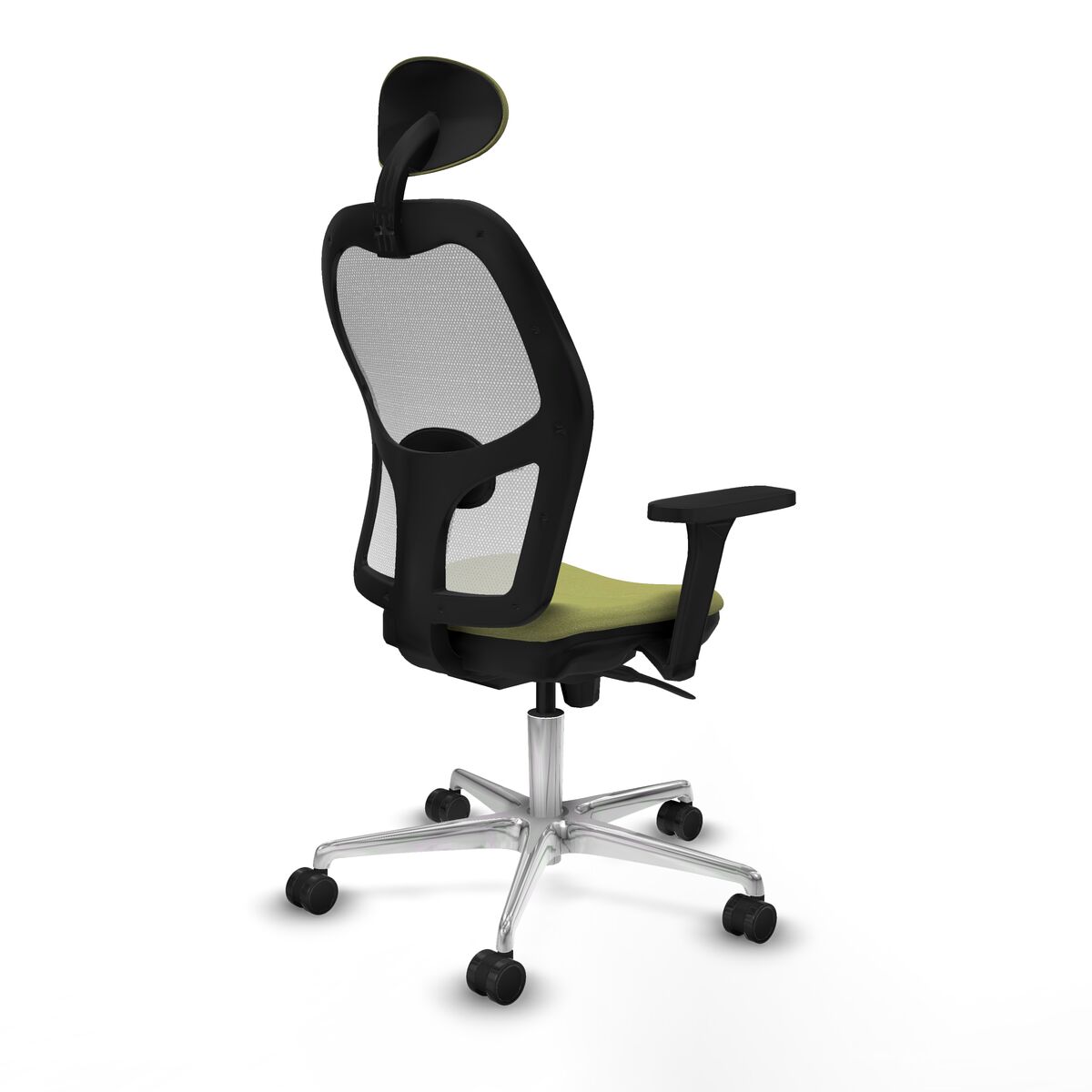 Silla de Oficina con Cabecero Piqueras y Crespo 3D086N1 Verde