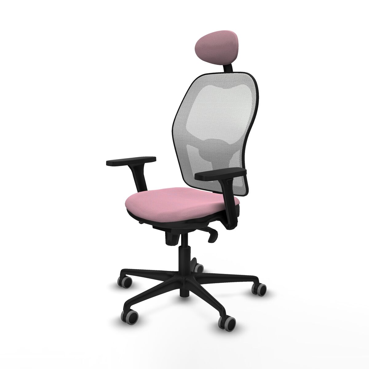 Silla de Oficina con Cabecero Piqueras y Crespo 3D036G1 Rosa