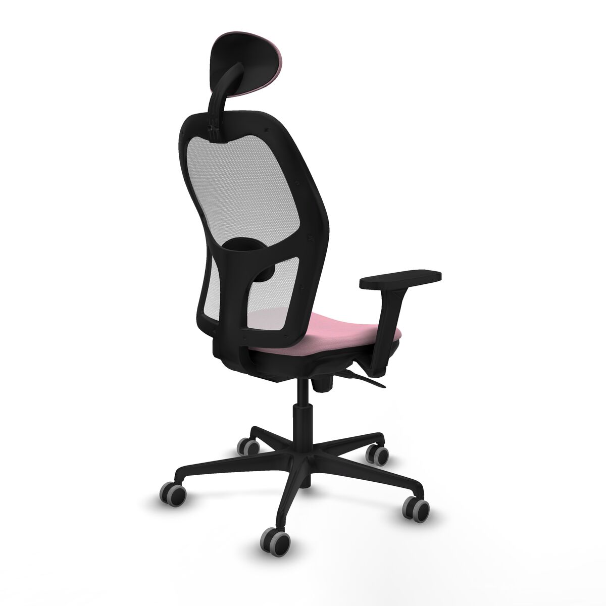 Silla de Oficina con Cabecero Piqueras y Crespo 3D036G1 Rosa