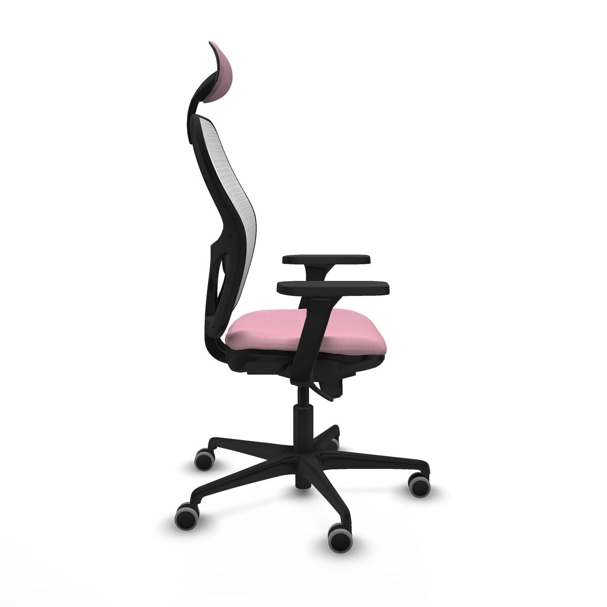 Silla de Oficina con Cabecero Piqueras y Crespo 3D036G1 Rosa