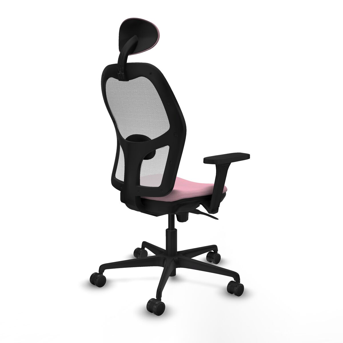 Silla de Oficina con Cabecero Piqueras y Crespo 3D036N1 Rosa