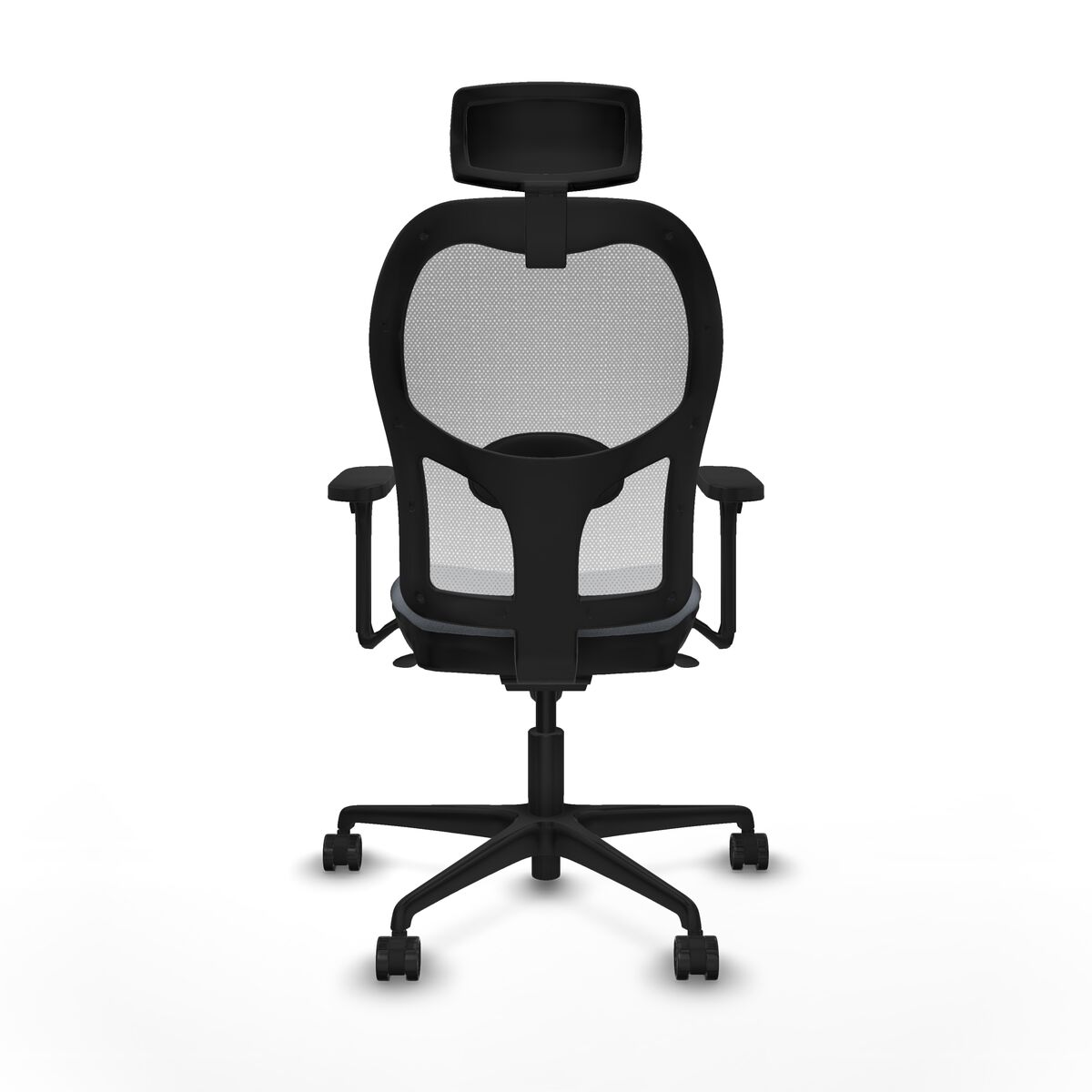 Silla de Oficina con Cabecero Piqueras y Crespo 3D036N2 Gris