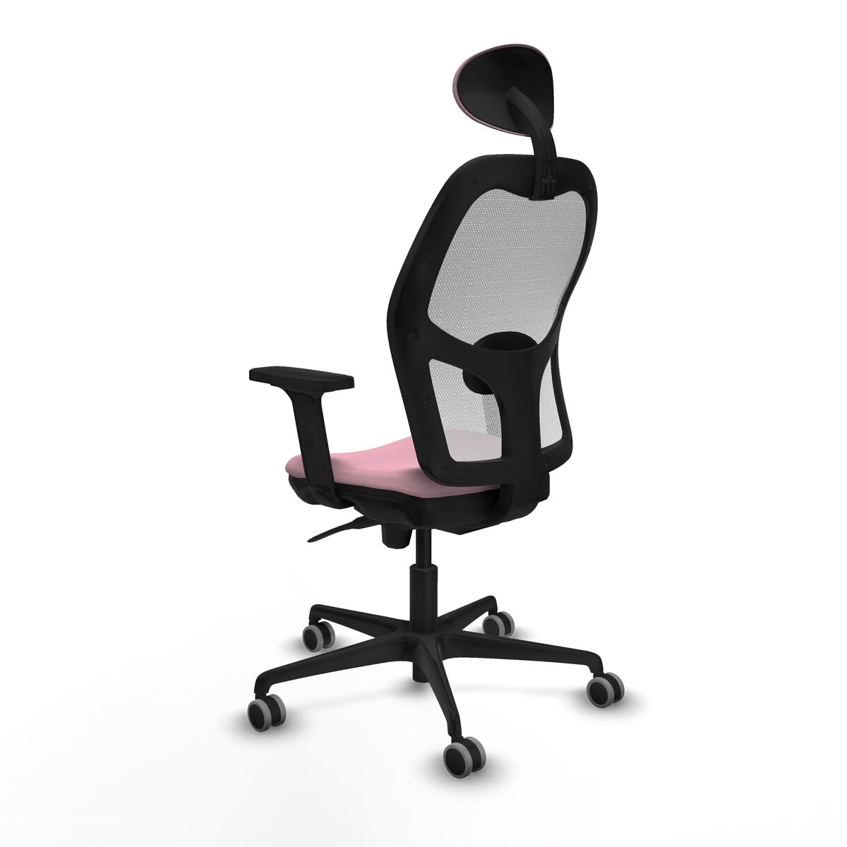 Silla de Oficina con Cabecero Piqueras y Crespo 2D036G1 Rosa