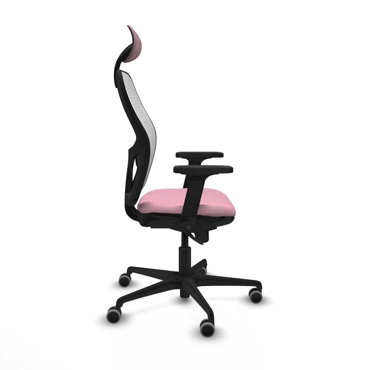 Silla de Oficina con Cabecero Piqueras y Crespo 2D036G1 Rosa
