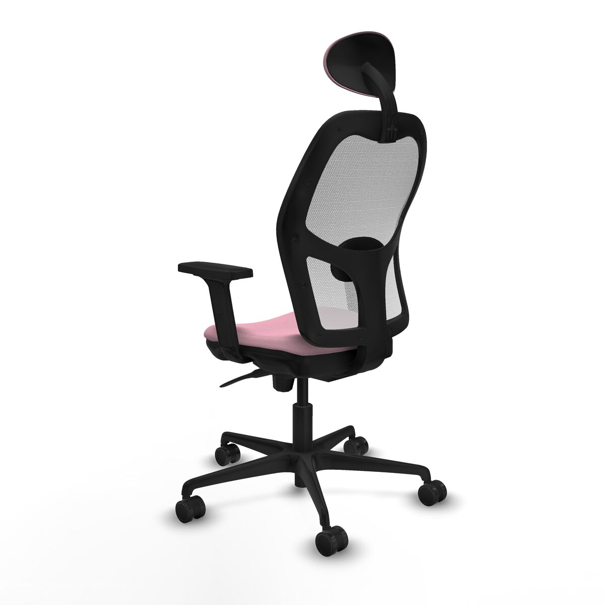Silla de Oficina con Cabecero Piqueras y Crespo 2D036N1 Rosa