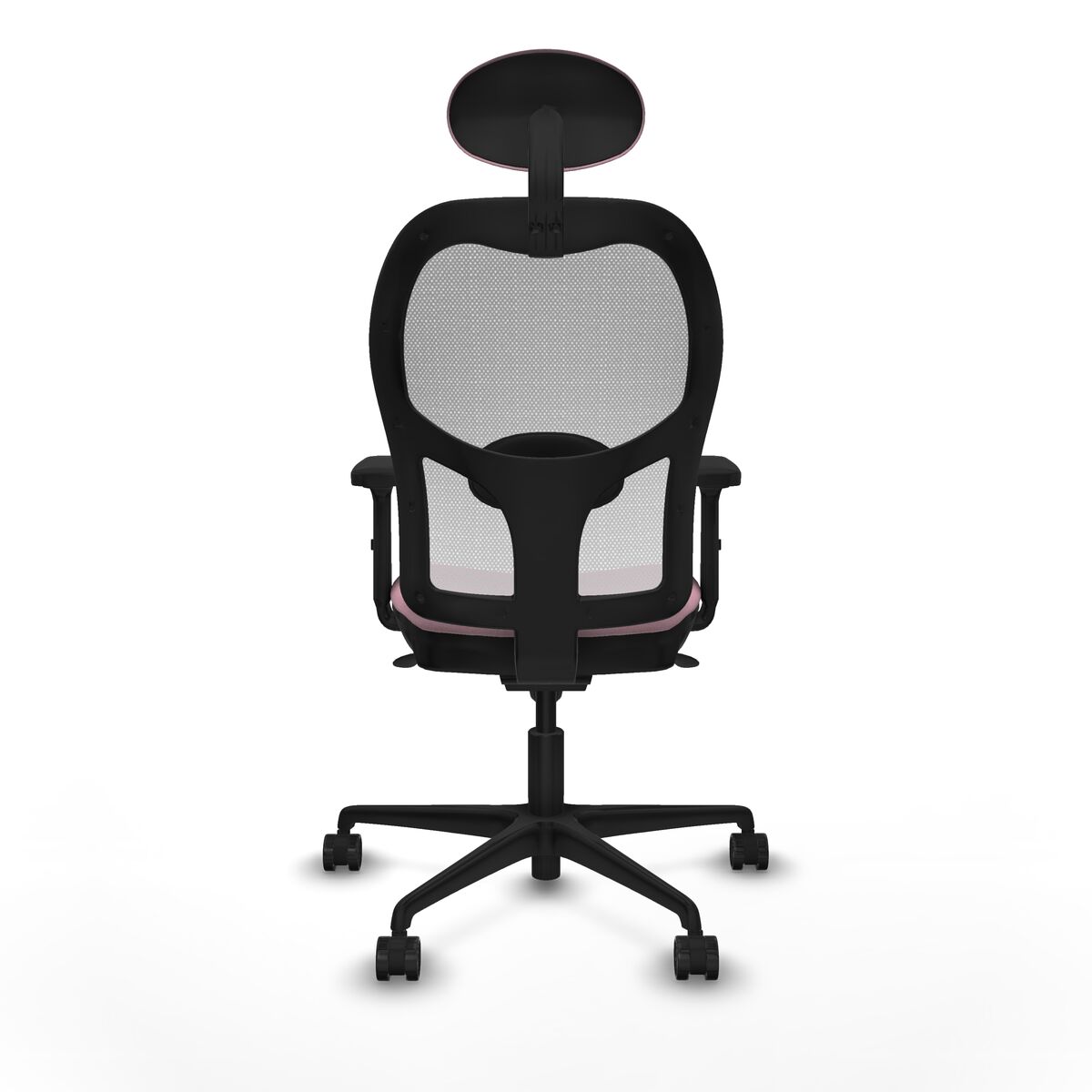 Silla de Oficina con Cabecero Piqueras y Crespo 2D036N1 Rosa