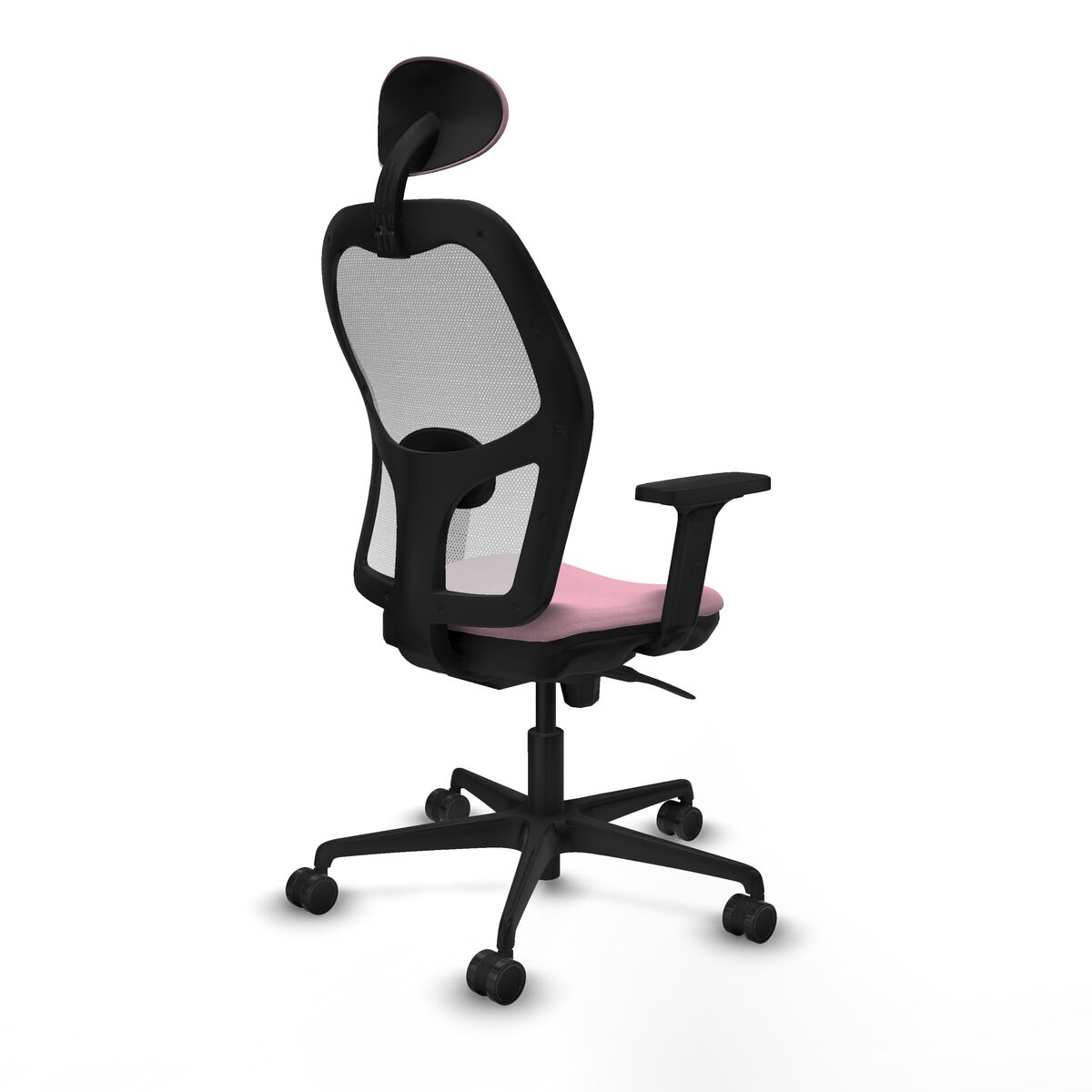 Silla de Oficina con Cabecero Piqueras y Crespo 2D036N1 Rosa