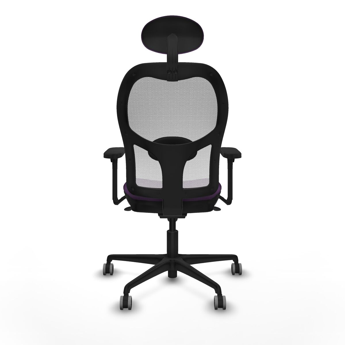 Silla de Oficina con Cabecero Piqueras y Crespo 3D036G1 Morado