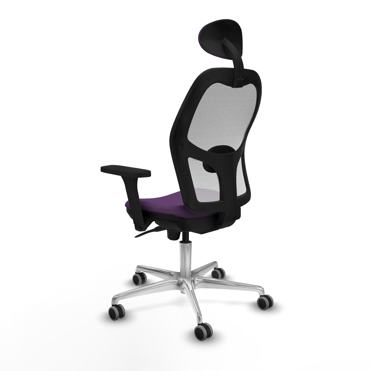 Silla de Oficina con Cabecero Piqueras y Crespo 3D086G1 Morado