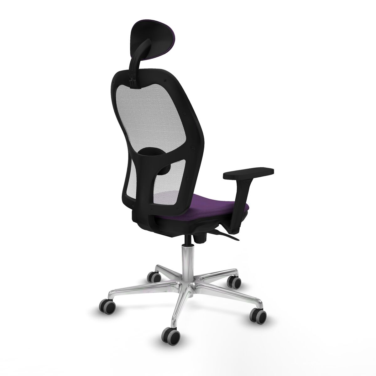 Silla de Oficina con Cabecero Piqueras y Crespo 3D086G1 Morado