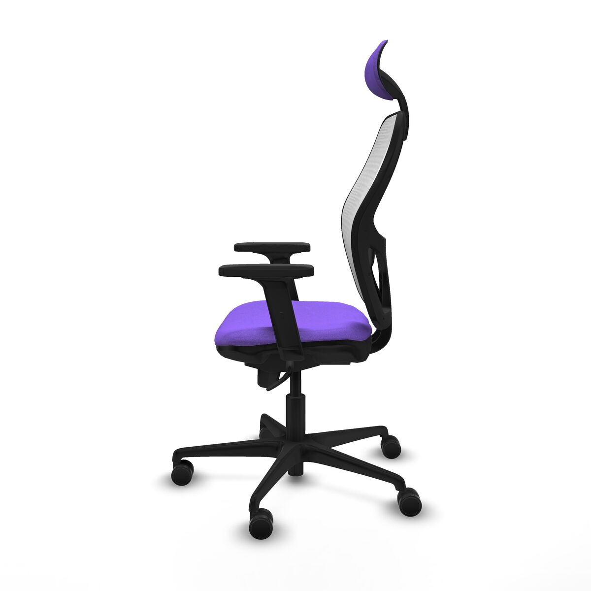 Silla de Oficina con Cabecero Piqueras y Crespo 2D036N1 Lila