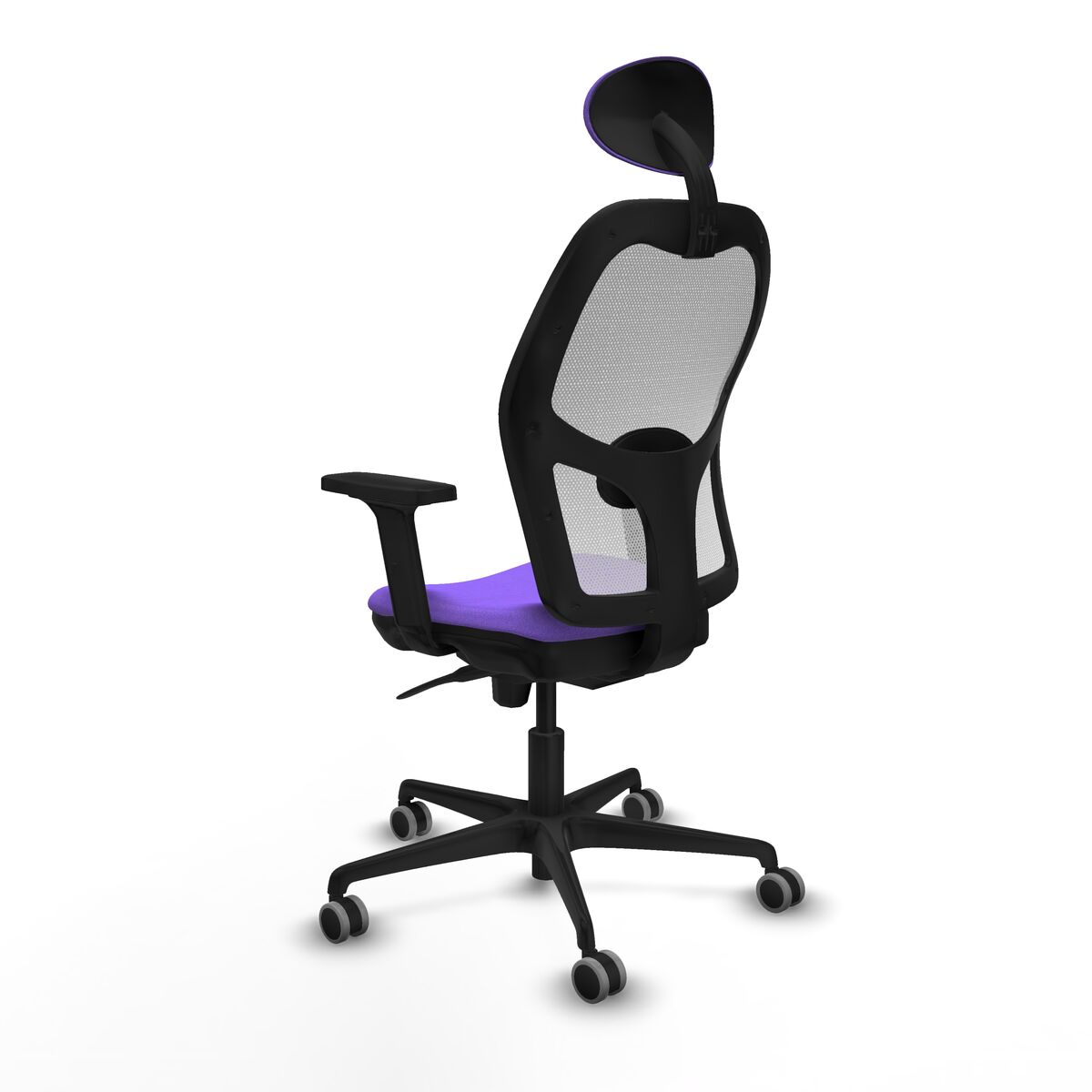 Silla de Oficina con Cabecero Piqueras y Crespo 2D036G1 Lila