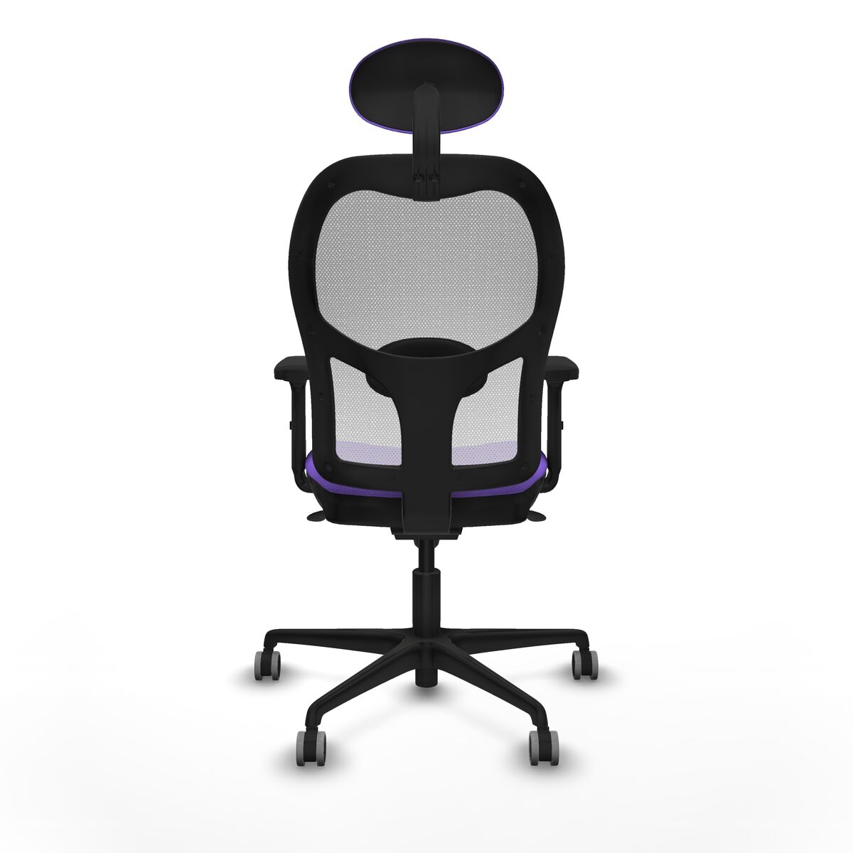 Silla de Oficina con Cabecero Piqueras y Crespo 2D036G1 Lila