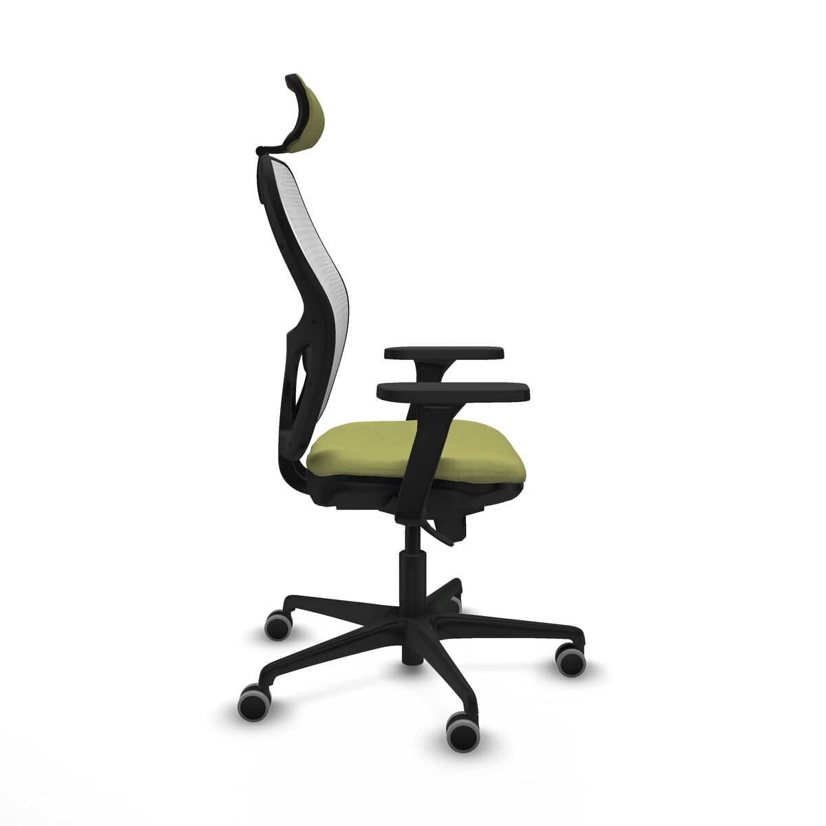 Silla de Oficina con Cabecero Piqueras y Crespo 3D036G2 Verde
