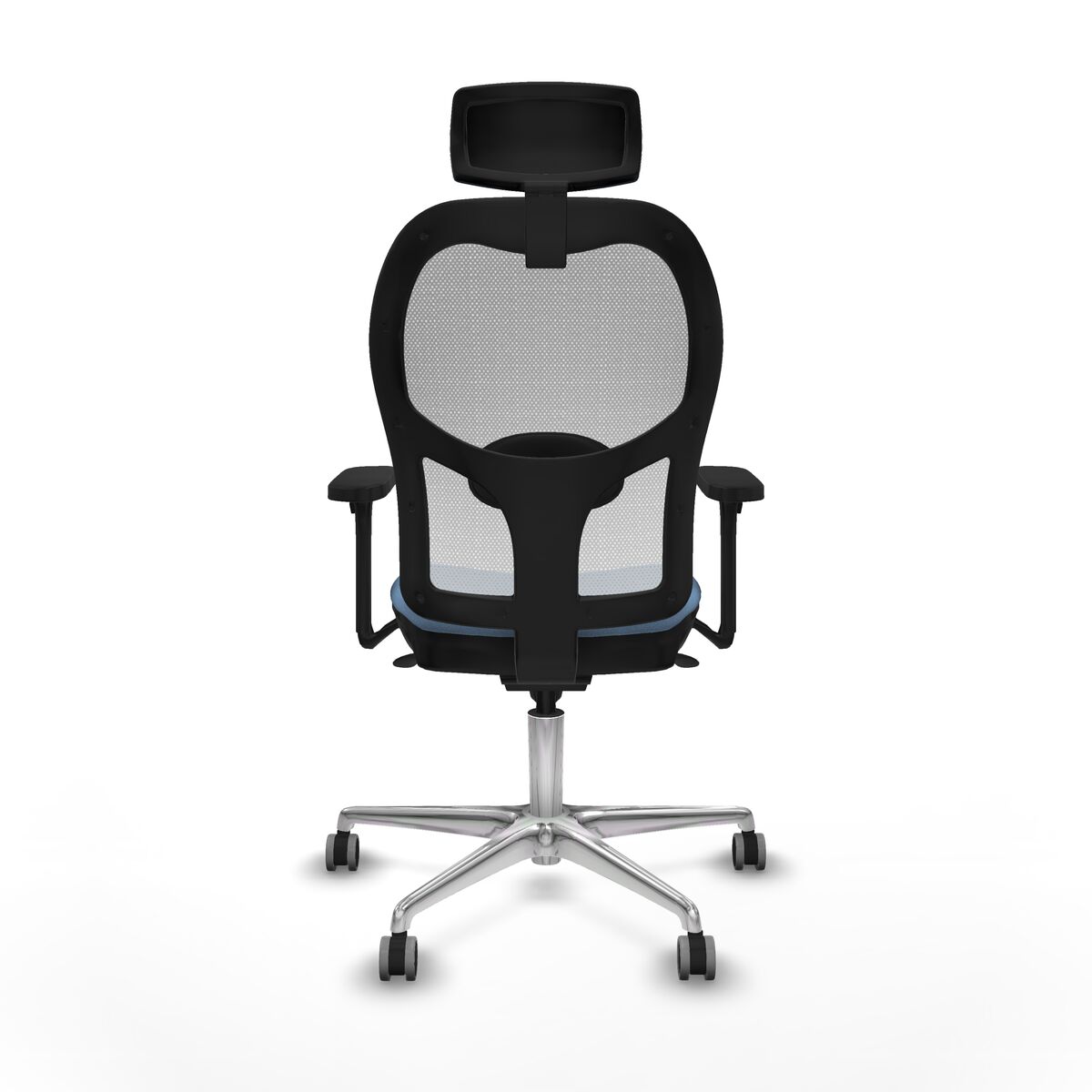 Silla de Oficina con Cabecero Piqueras y Crespo 3D086G2 Azul cielo