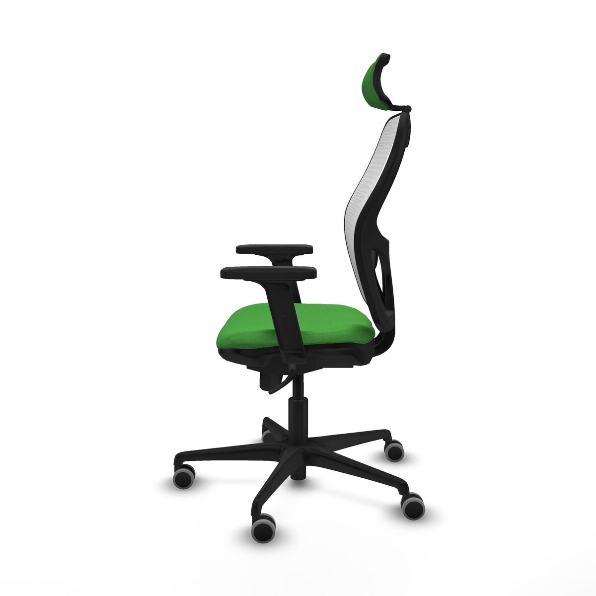 Silla de Oficina con Cabecero Piqueras y Crespo 2D036G2 Verde